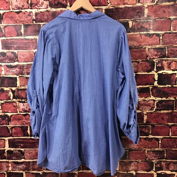 Lane Bryant 16 18 pop over tunic blouse shirt top - Picture 7 of 8